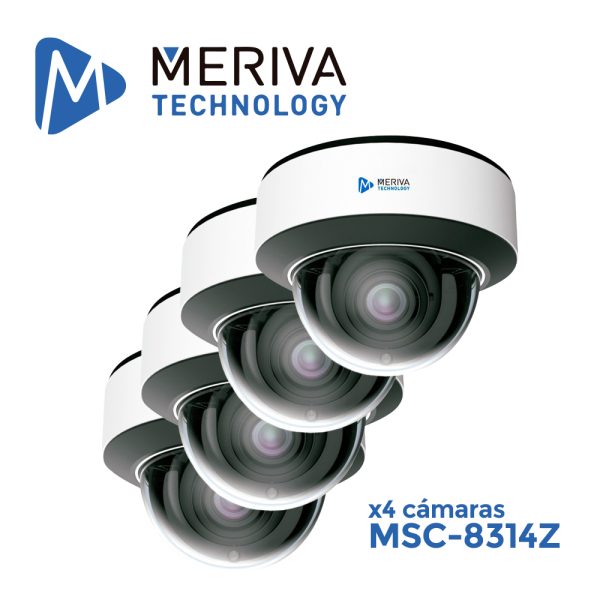 KIT DOMO 4K HD MERIVA TECHNOLOGY MSC-8MPKIT