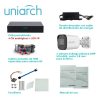 KIT UNIARCH 4X4 CALIDAD 1080P 2MP ANALOGO BULLET EXTERIOR KIT-104F UNIARCH IDEAL PARA PEQUEÑAS EMPRESAS Y RETAIL - Imagen 4